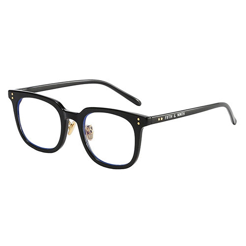 Austin Stylish Blue Light Glasses in glossy black