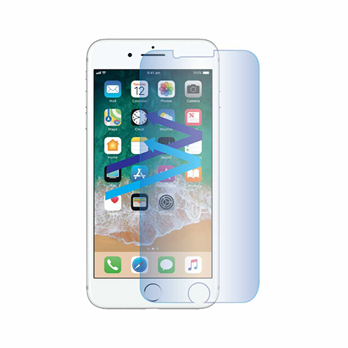 Blue light screen protector for iPhone 8