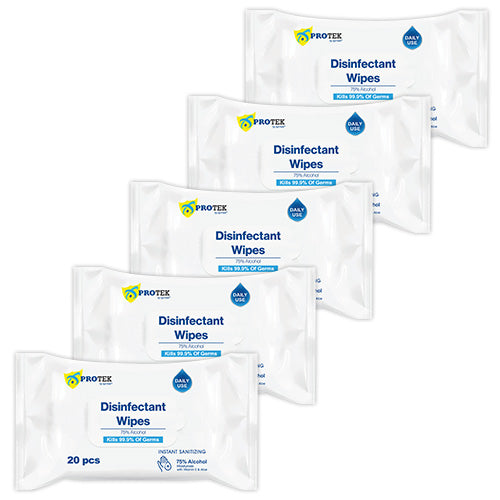 Disinfectant Wipes Travel Size – 20 Wipes