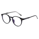 Chandler Round Blue Light Glasses in Black