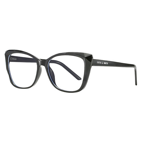 Madison Cat Eye Blue light Glasses in Black