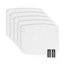 Pack of face shields for glasses wearers