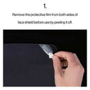 How to Use a Face Shield step 1