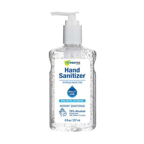 Alcohol Hand Sanitizer Gel with Pump