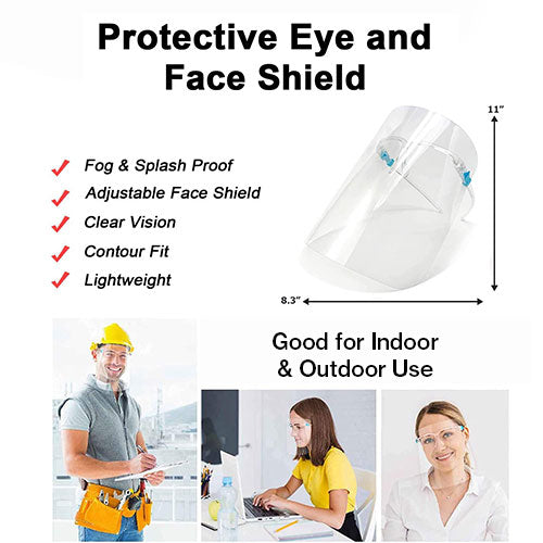 Protective Eye and Face Shield