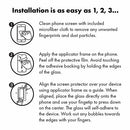 How to install iPhone screen protector